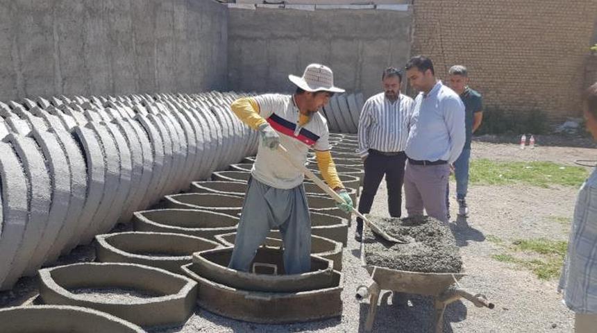 بازدید از کارگاه ساخت کول در شهرک صنعتی نظر آباد